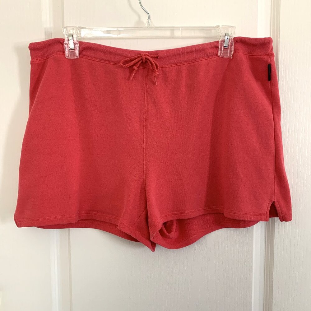 Old Navy Active Stretch Yoga Shorts Drawstring Loungewear Coral Pink Size XL